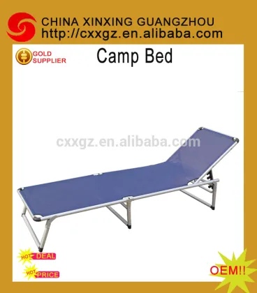 outdoor camping military grade camp bed