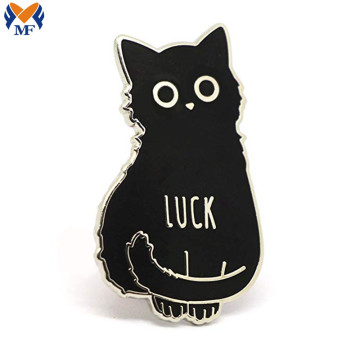 Animal Lovers Gift Metal Customized Enamel Cat Pin