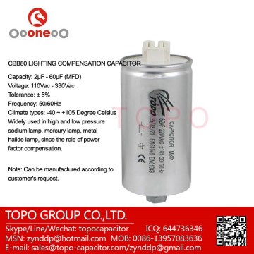 3.5uf discharge lighting capacitors