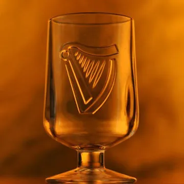 Guinness stem wine glass