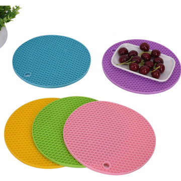 Silicone Trivet Mats: Round Pot Holders & Multi-Purpose Hot Pads