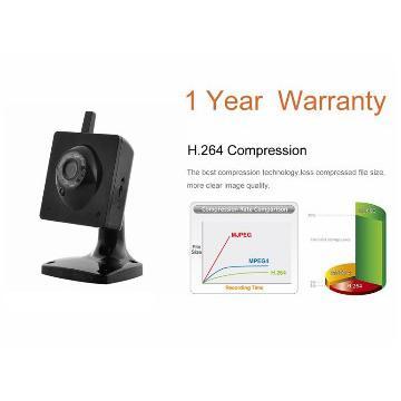 Megapixel HD COMS Wifi IP video surveillance camera