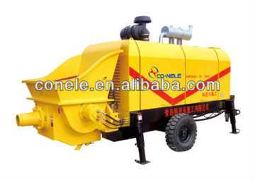CE ISO9001 Fine stoneTrail Concrete pump Motor/diesel factory sales NO.1
