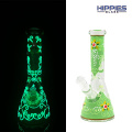 Glass Smoking Bong with Luminous pattern