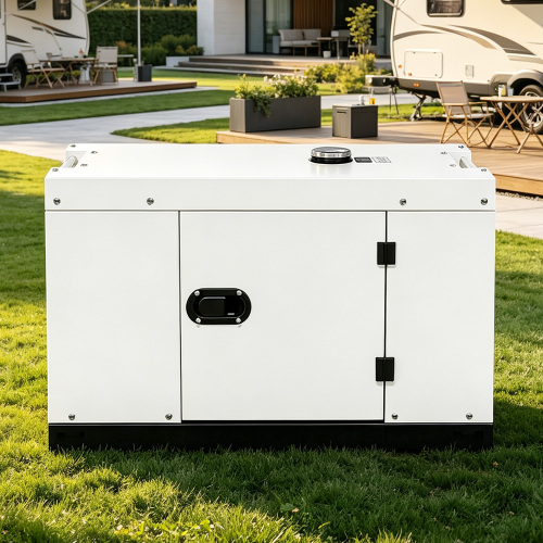 Gerador diesel silencioso do poder de emergência AVR 8KW
