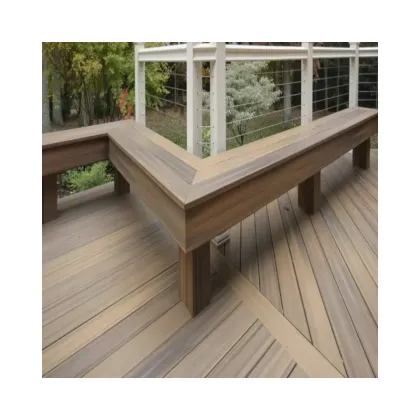 Easy-Install Co-extruded WPC Bamboo Flooring for Outdoor
