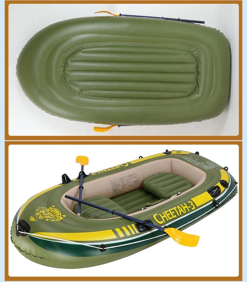 PVC Hull material 4 Person rowing boat