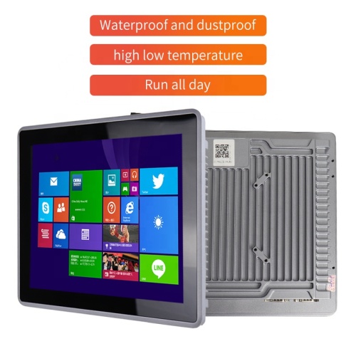 Embedded industrial panel pc touch screen ip65