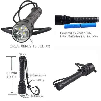 photo video torch light scuba diving lights