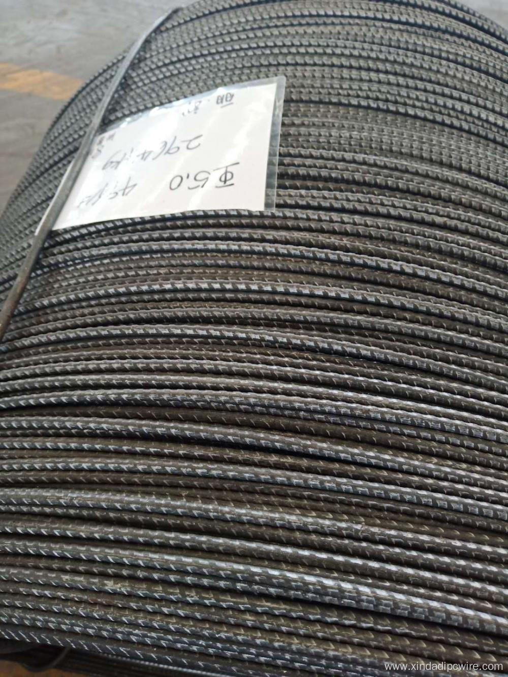 Ribbed Type Indented PC wire