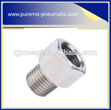straight male to female pneumatic pipe fitting for rigid nylon tubes,pneumatic push in fitting,air fitting,brass fitting