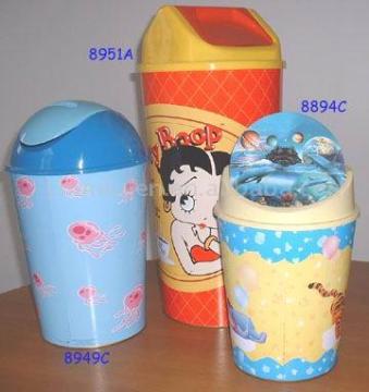2016 New Arrival Eco-Friendly Household Plastic Dustbin