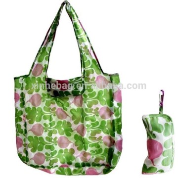 polyester foldable shopping bags ,full printing polyester bag