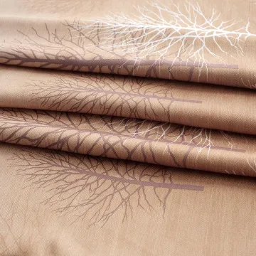 Modern Blackout Jacquard Curtain Fabric for Living Room