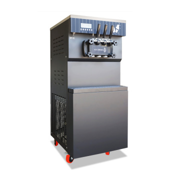 Commercial Hot Sale 3 Flavors Automatic Soft Ice Cream Machine