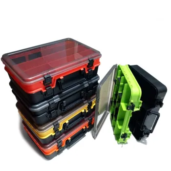 Double Decker Removable Dividers Fishing Tackle Box