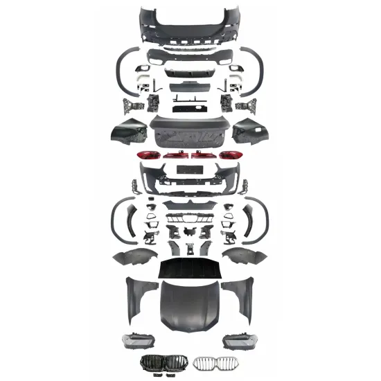 Upgrade Your 2007-2014 BMW X6 E71 to 2024 X6 G06 LCI MT Style Bumpers Bodykit