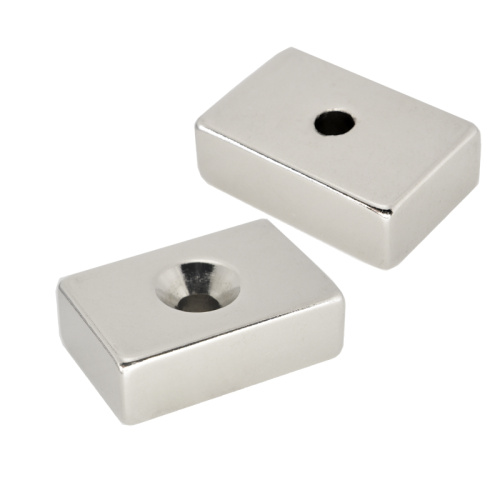 Rectangle Type Countersunk Hole Magnet