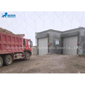 Cement Plant Electric Drive Spiral High Speed Doors