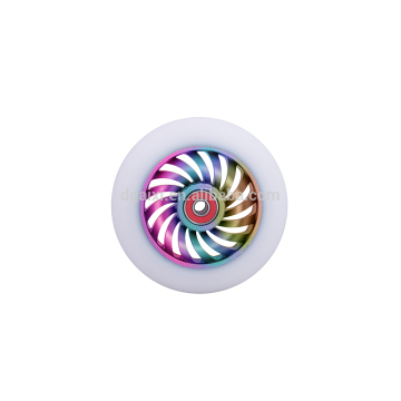 Precision High Quality 10mm Speed Forged Scooter Aluminum Alloy Wheel For Sale