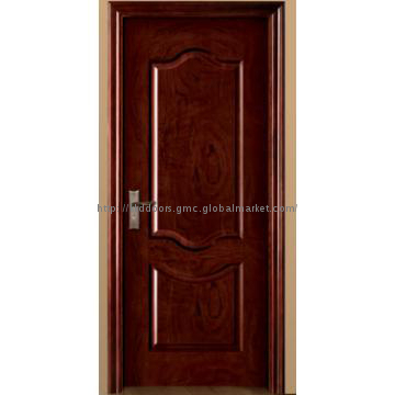Competitive Price Commercial Wooden Door MJ-202
