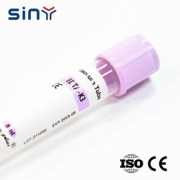 8ml K3 EDTA thu thập máu