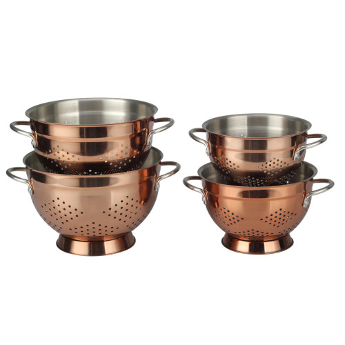 Copper Fruit& Vegetable Colander