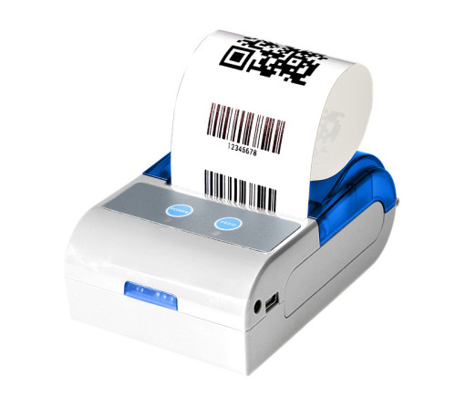 Impresora de etiquetas portátil bluetooth de alta velocidad para iphone