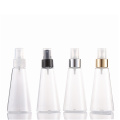 En gros en gros 100 ml 150ml 250ml 400 ml Triangle de cheveux en plastique CLEAR PET CLEAR BOUTON FINE BOUTON DE SPRAY