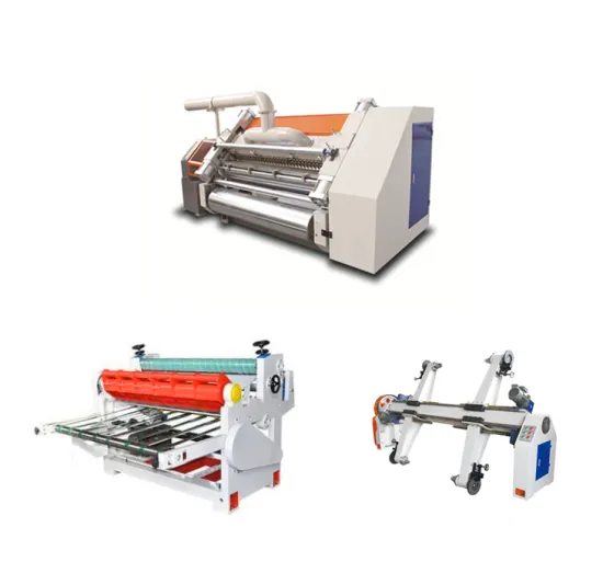 1400 Type Fingerless Single Facer Corrugating Machinery - 2 Ply Corrugator Sheet Line Corrugated Box Machine