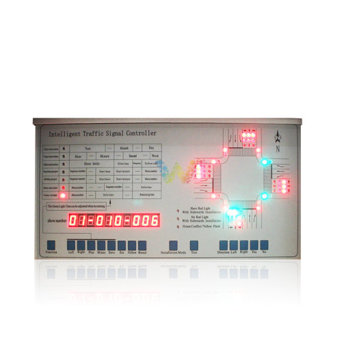 22 intersection led indicator lamp traffic signal controller