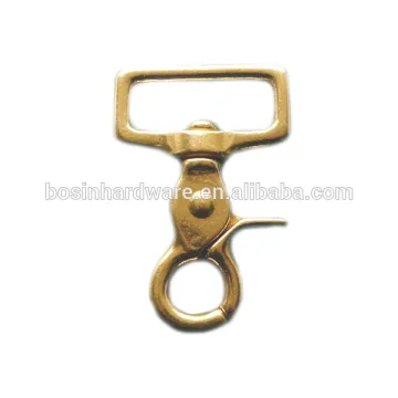Fashion High Quality Metal Swivel Solid Brass Trigger Snap