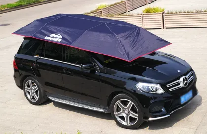 Car outdoor sun umbrella manual model