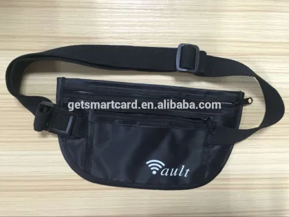 Travel Security RFID Blocking Waist Stash