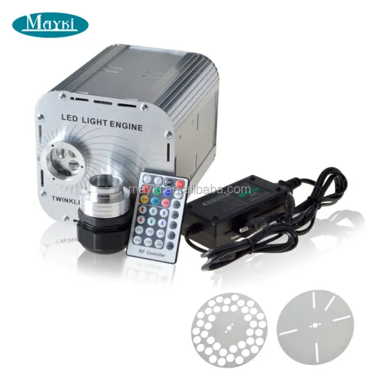 Mayki 45W RGB Fiber Optic Twinkle LED Light Engine with Remote Control