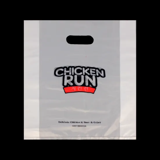 Hot Sale Translucent Die Cut Bag