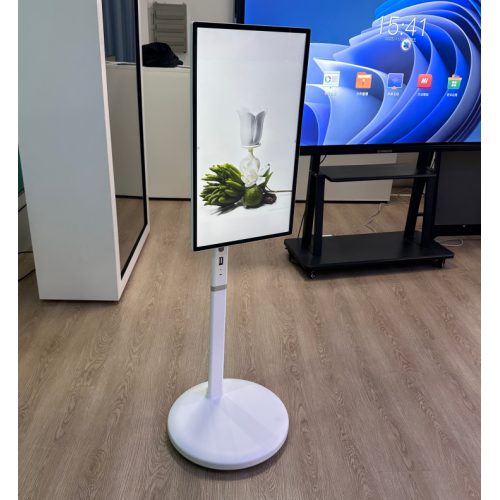 מעמד LCD נייד רוטרי מקורה לקידום קמעונאי