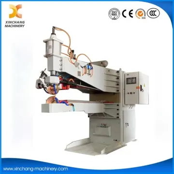 変圧器コルゲートタンク用空気圧周波数変換（MFAC）シーム溶接機