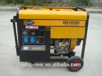 60hz big tank 5kva open frame diesel generator