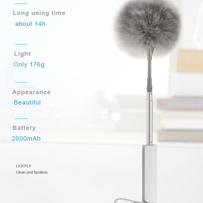 Ασύρματο φορητό επαναφορτιζόμενο mini spin duster
