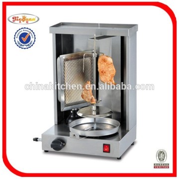High Quality Stainless steel mini gas kebab machine GB-25 TEL:0086-13632272289