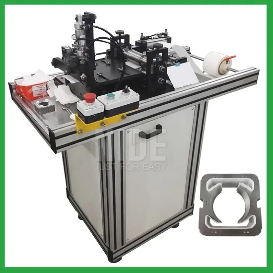 Automatic mixer motor stator insulation paper cutting machine