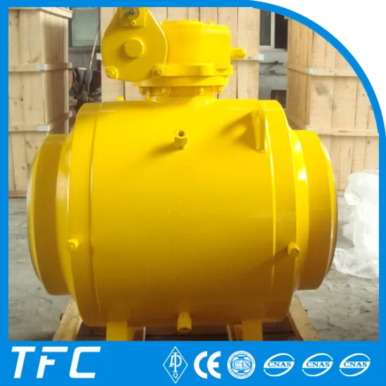 union body 1pc body full welded ball valve