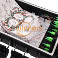 Hub Box SC MPO IP68 ปิดเทอร์มินัลการเข้าถึงไฟเบอร์ 16 พอร์ต (ไขมัน)