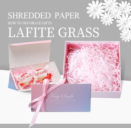 100G Shredded Paper Filling: Creative Gift Box Packaging for Lafite Wine, Craft DIY Projects, and Kraft Crinkled Supplies