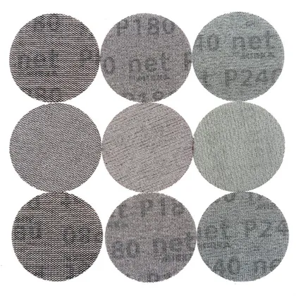 Sanding Screen Disc netted abrasive disc black silicon