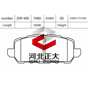 Bantalan rem Honda Vezel D1841