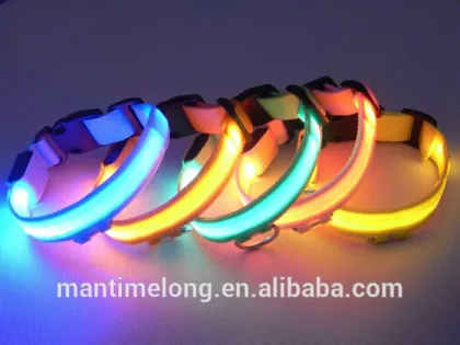 New S/M/L size pet products led dog collar,dog collar led