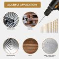 Titanium 99pcs Twist Drill Bits for Metal Wood