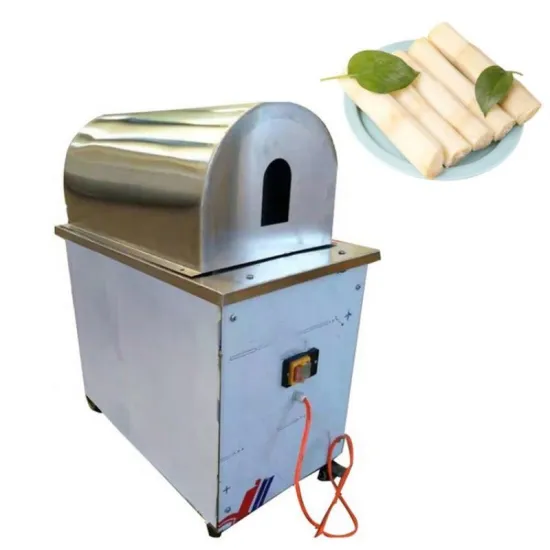 Industrial Stainless Steel Sugar Cane Crusher, Peeler, and Automatic Skin Removing Machine for Commercial Juice Extraction